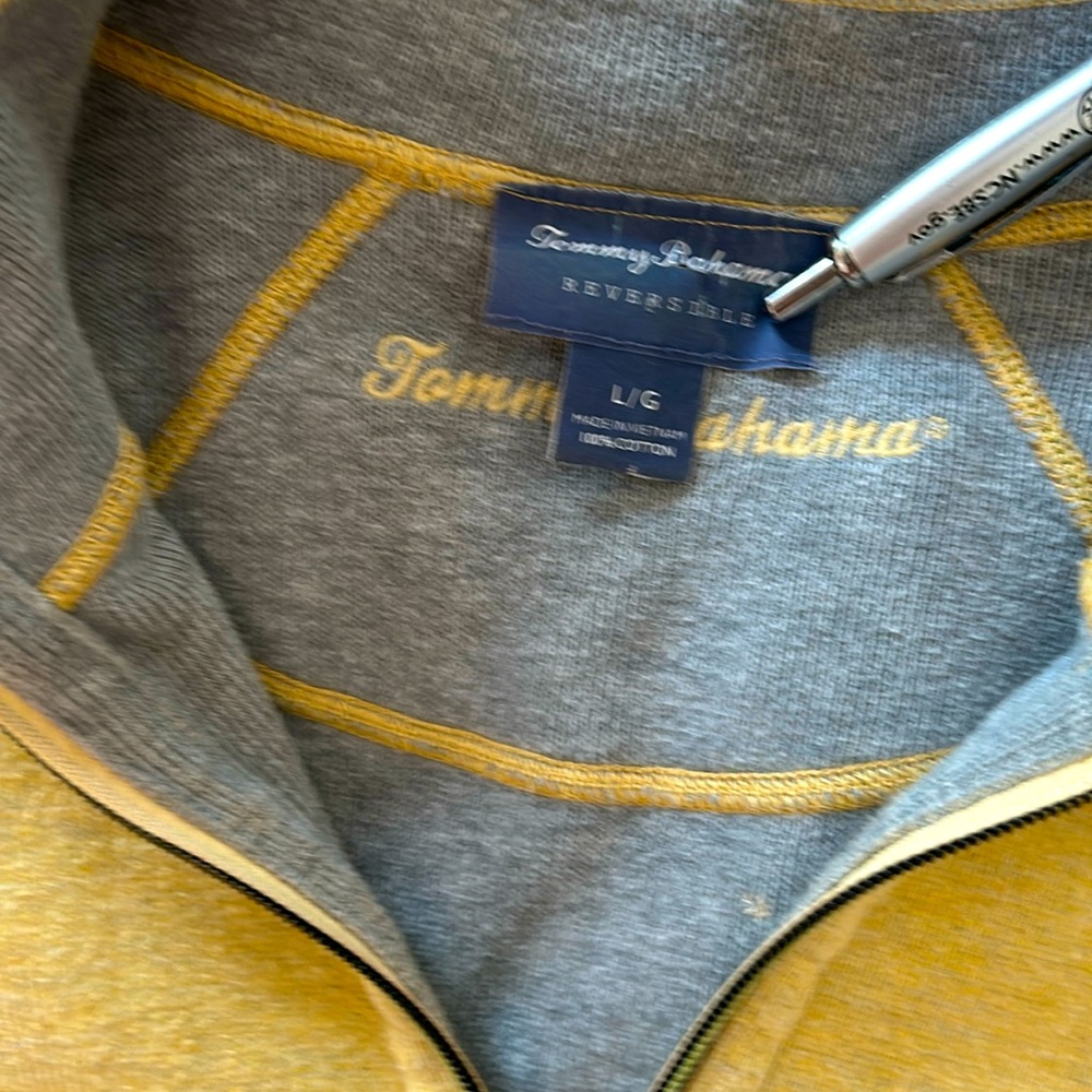 Tommy Bahama Reversible Zip Up